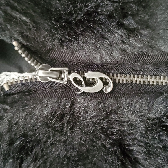 🖤 GUESS Kids Faux Fur Jacket -  24M - Picture 4 of 12